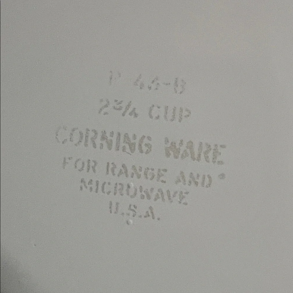 Corning Ware Baking Dish Bowl P-43-B Spice O Life Pattern 2-3/4 Cup Set of 3 lid